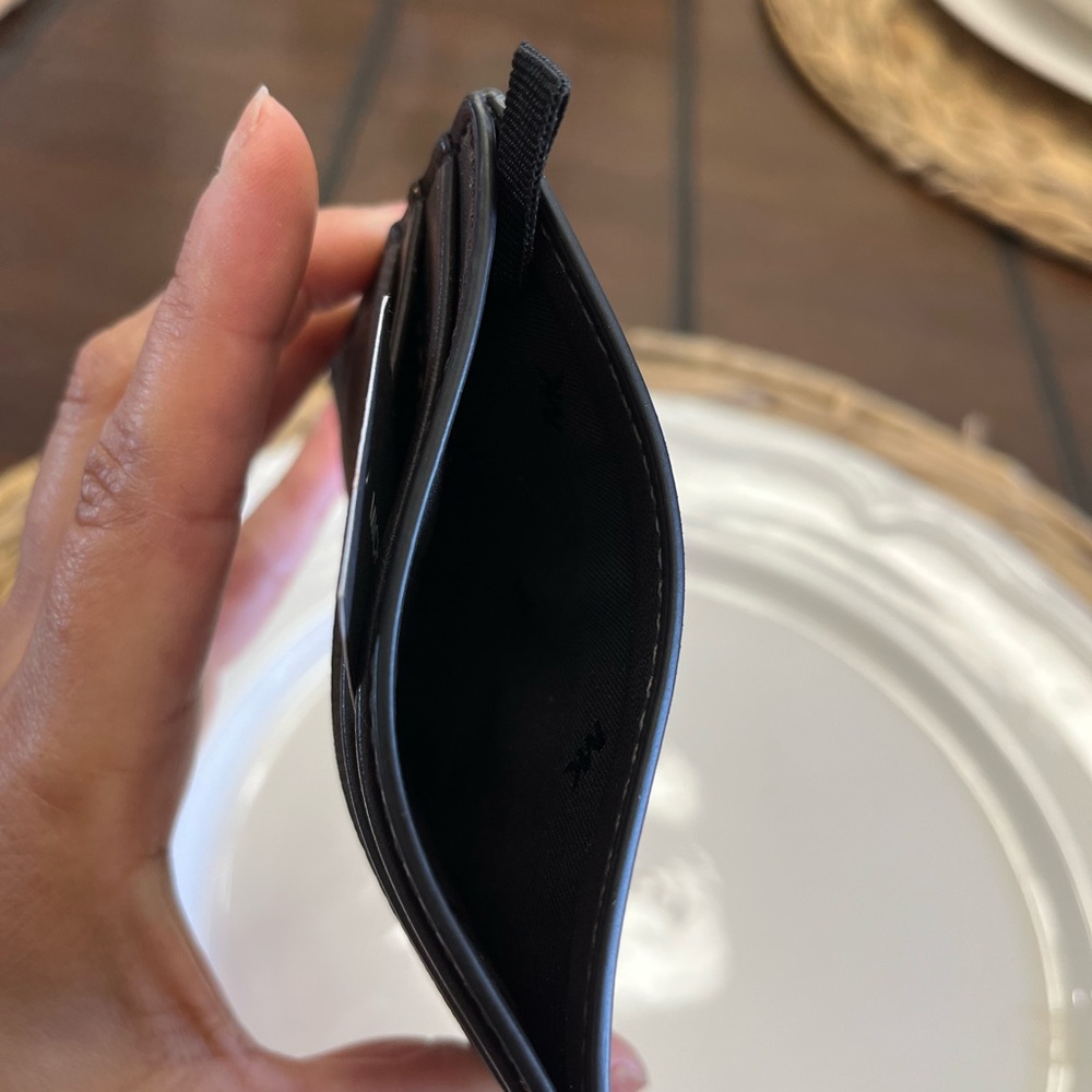 Y’all card case leather - brown